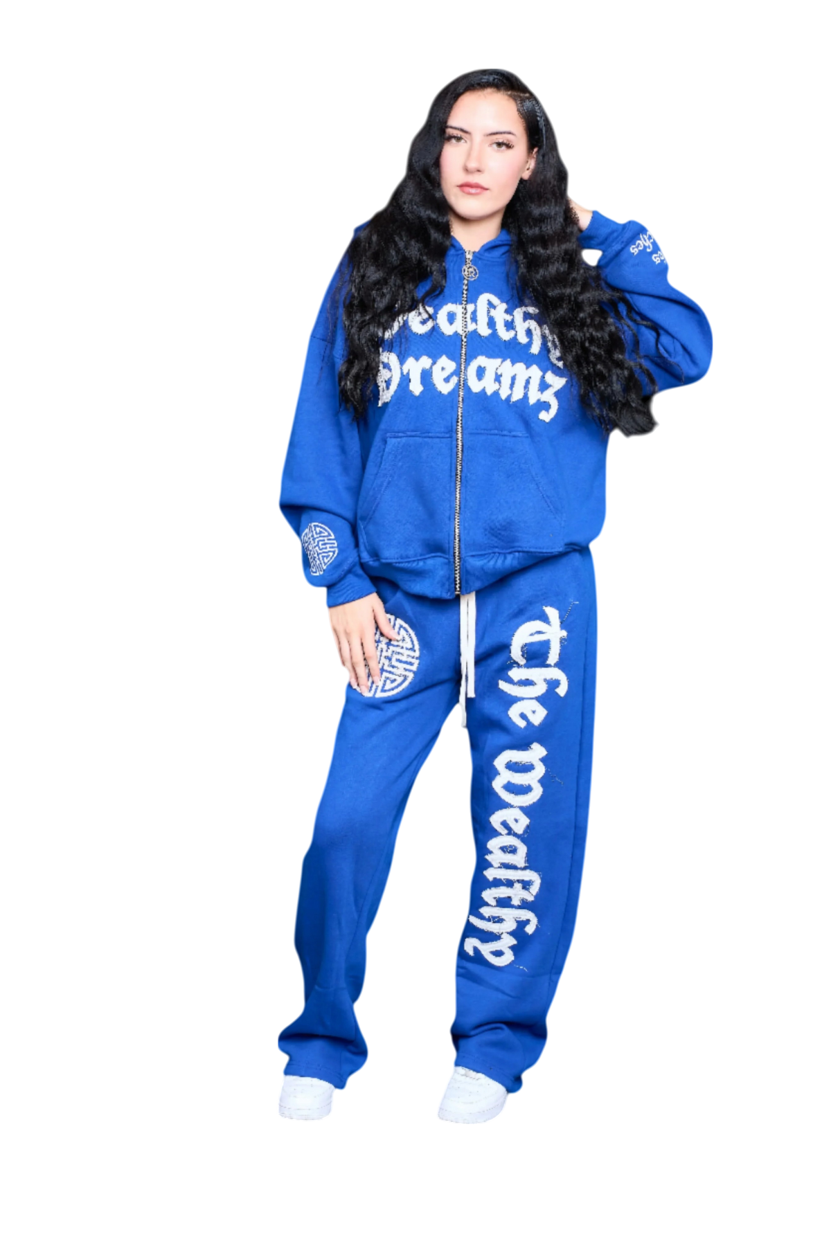 Blue Wealthy Dreamz Hoodie