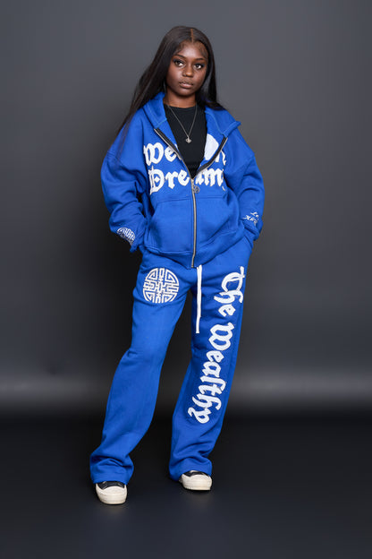 Blue Wealthy Dreamz Hoodie